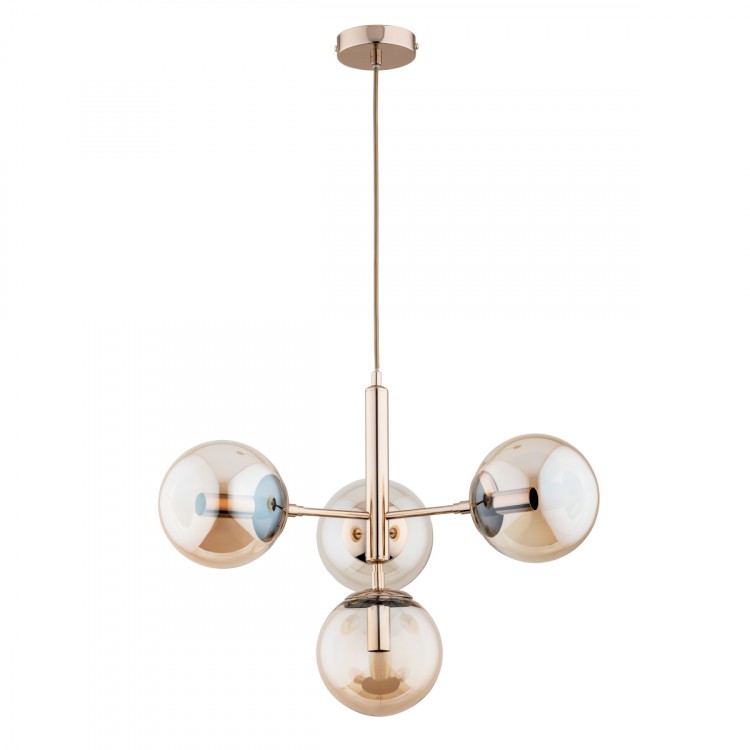 VOLDA PICOLO ZŁOTA 4xE14 Alfa Lampa Wisząca 63074