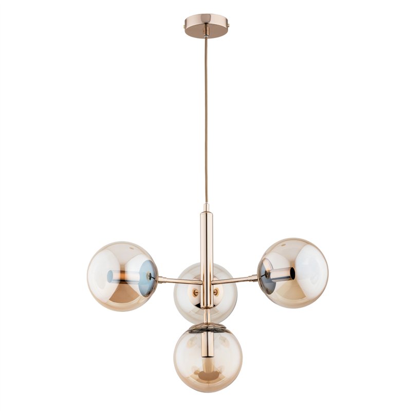 VOLDA PICOLO ZŁOTA 4xE14 Alfa Lampa Wisząca VOLDA PICOLO ZŁOTA 4xE14 Alfa Lampa Wisząca