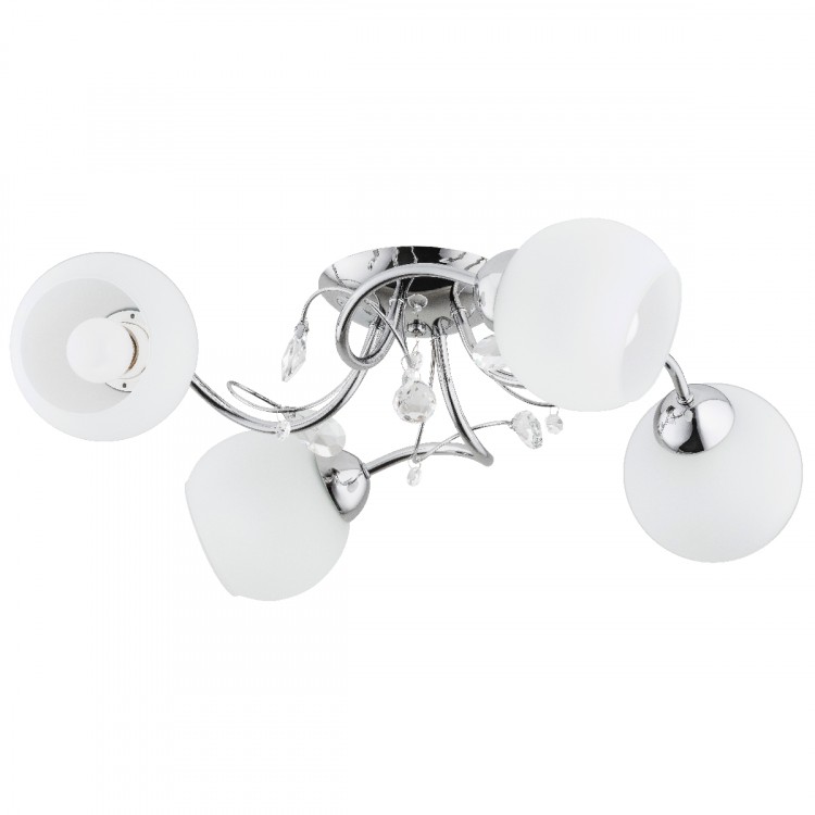 LIVIA PRO CHROM 4xE27 Alfa Lampa Sufitowa 28524