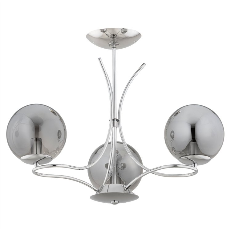 SENTIA CHROM 3xE14 Alfa Lampa Sufitowa