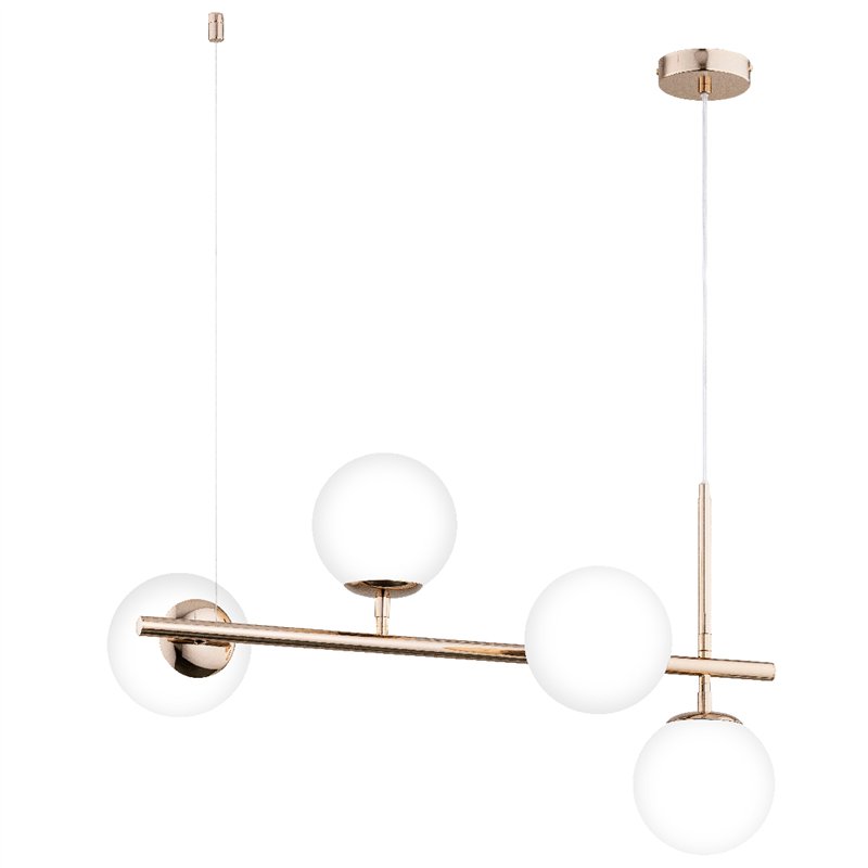 VINCI ZŁOTA 4xE14 Alfa Lampa Wisząca VINCI ZŁOTA 4xE14 Alfa Lampa Wisząca