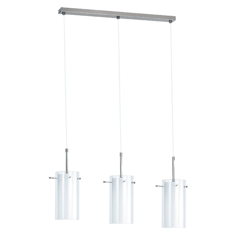 BOLT CHROM 3xE27 Alfa Lampa Wisząca