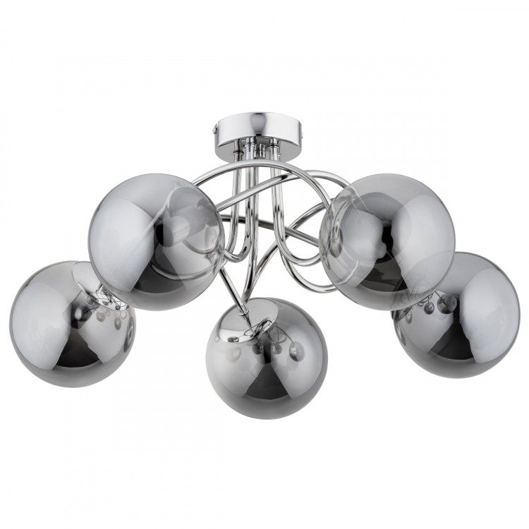 BANKO CHROM 5xE14 Alfa Lampa Sufitowa 63205