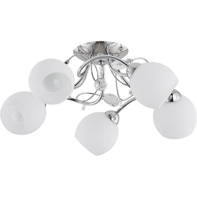 LIVIA CHROM 5xE14 Alfa Lampa Sufitowa LIVIA CHROM 5xE14 Alfa Lampa Sufitowa