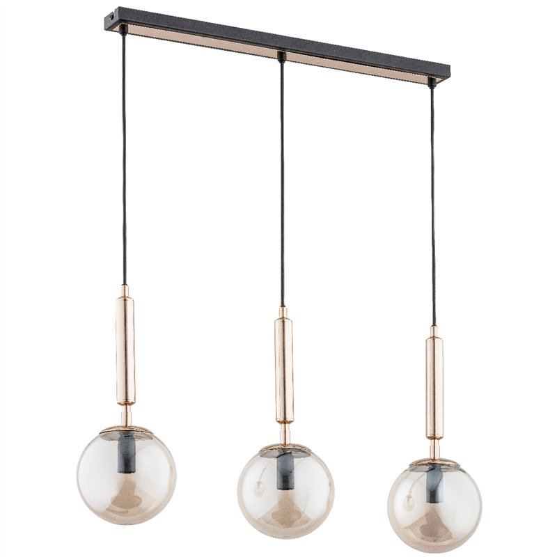 VOLDA PICOLO ZŁOTA 3xE14 Alfa Lampa Wisząca VOLDA PICOLO ZŁOTA 3xE14 Alfa Lampa Wisząca