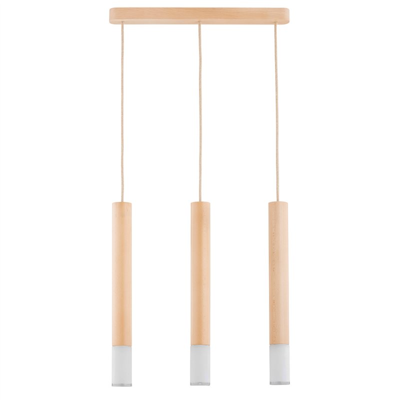 ADORI DREWNIANA 3xE14 Alfa Lampa Wisząca ADORI DREWNIANA 3xE14 Alfa Lampa Wisząca