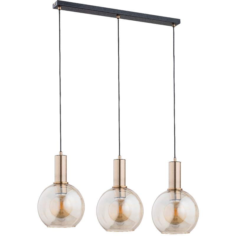 DARIN ZŁOTA 3xE27 Alfa Lampa Wisząca DARIN ZŁOTA 3xE27 Alfa Lampa Wisząca