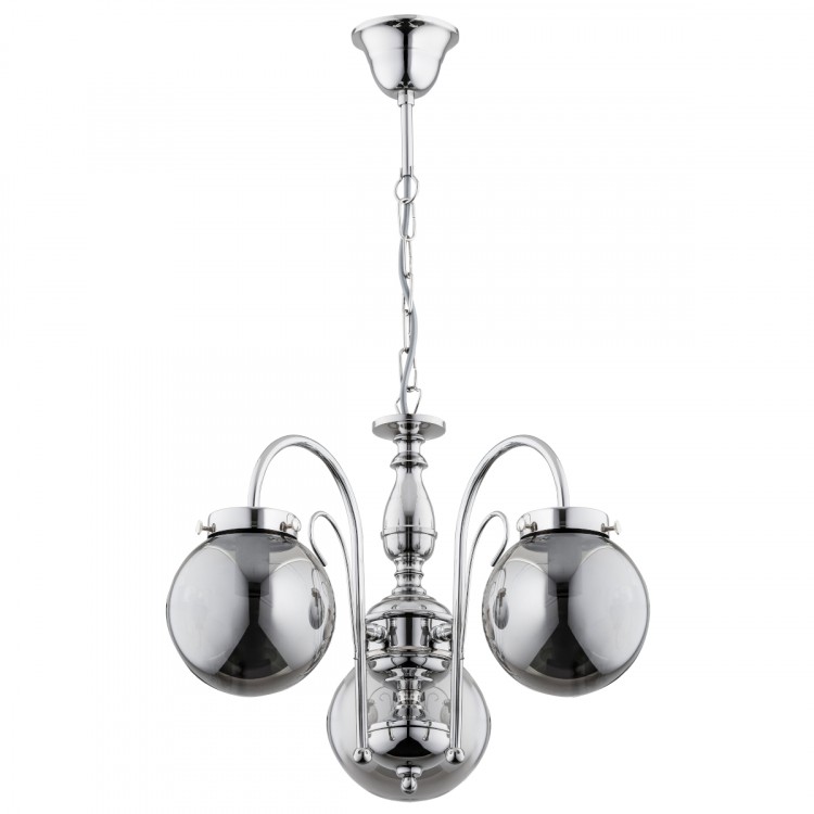 HERO CHROM 3xE14 Alfa Żyrandol 28283