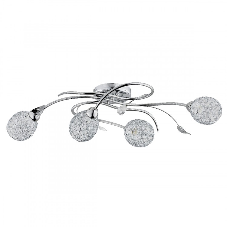 ORLEAN CHROM 4xE14 Alfa Lampa Sufitowa 20384