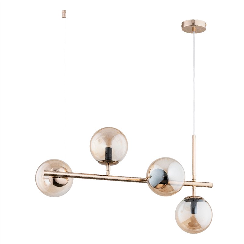 VINCI ZŁOTA 4xE14 Alfa Lampa Wisząca VINCI ZŁOTA 4xE14 Alfa Lampa Wisząca