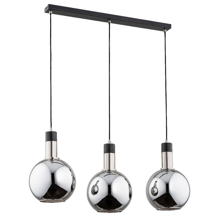 MAYA CHROM 3xE27 Alfa Lampa Wisząca