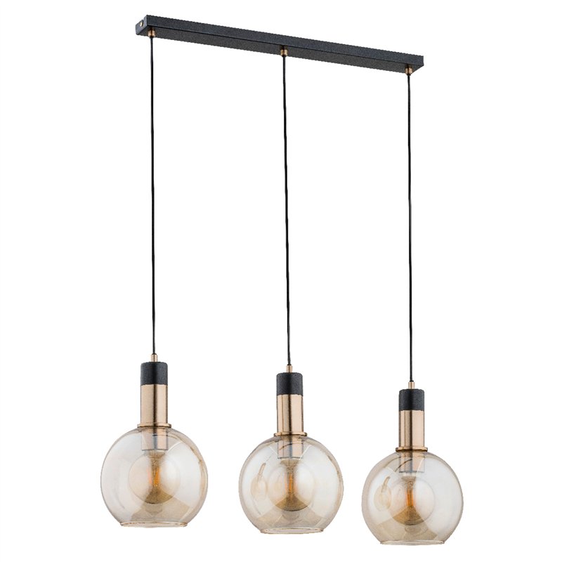 MAYA ZŁOTA 3xE27 Alfa Lampa Wisząca MAYA ZŁOTA 3xE27 Alfa Lampa Wisząca