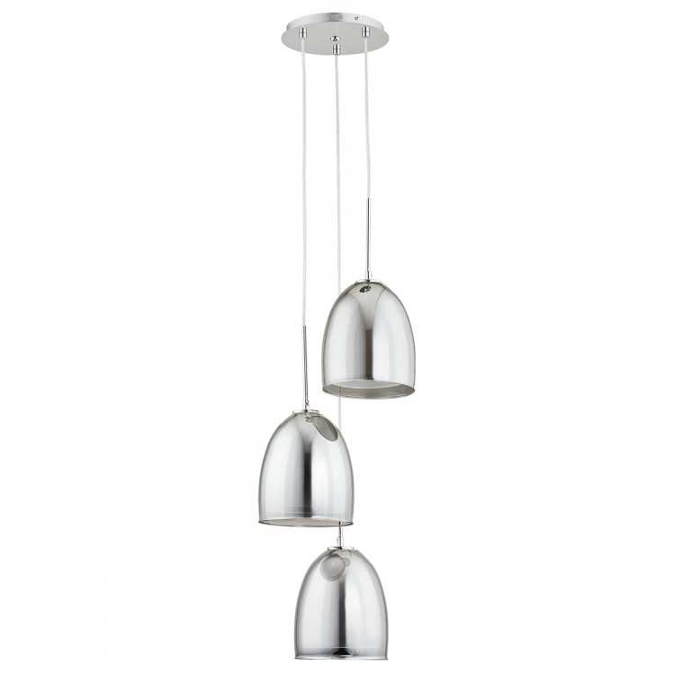RONDA CHROM 3xE27 Alfa Lampa Wisząca 60143