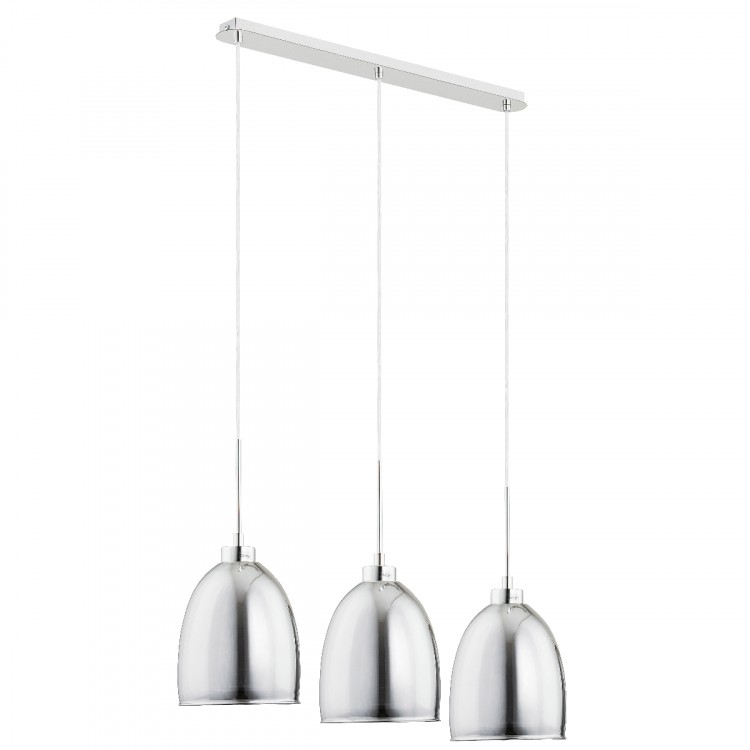 RONDA CHROM 3xE27 Alfa Lampa Wisząca 60140