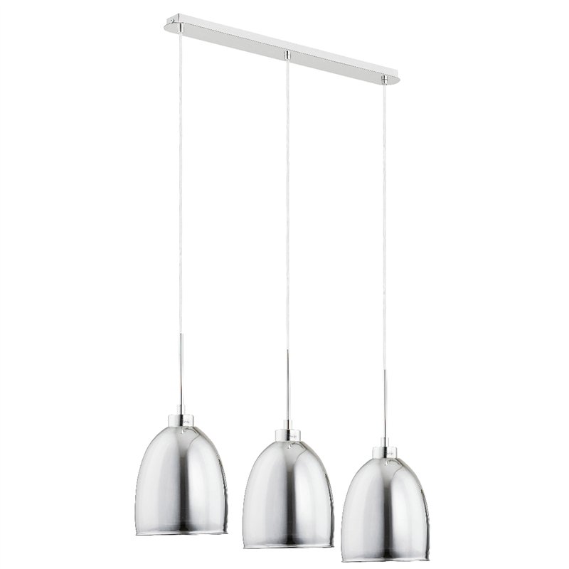 RONDA CHROM 3xE27 Alfa Lampa Wisząca RONDA CHROM 3xE27 Alfa Lampa Wisząca