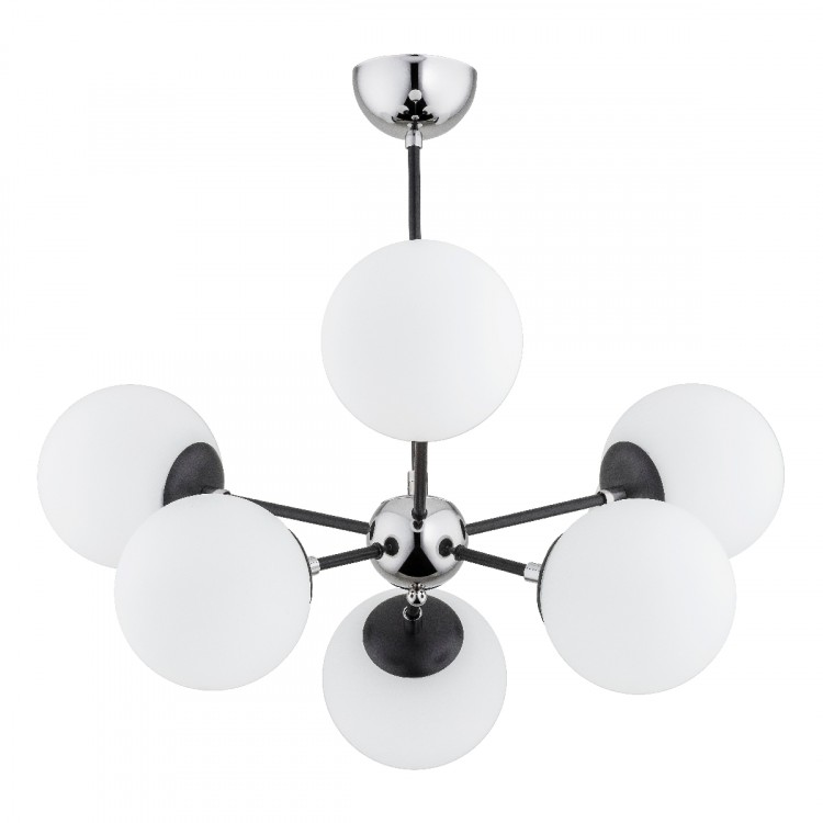 SANDY CHROM 6xE14 Alfa Lampa Sufitowa 63100