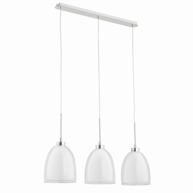 RONDA BIAŁA 3xE27 Alfa Lampa Wisząca 60138