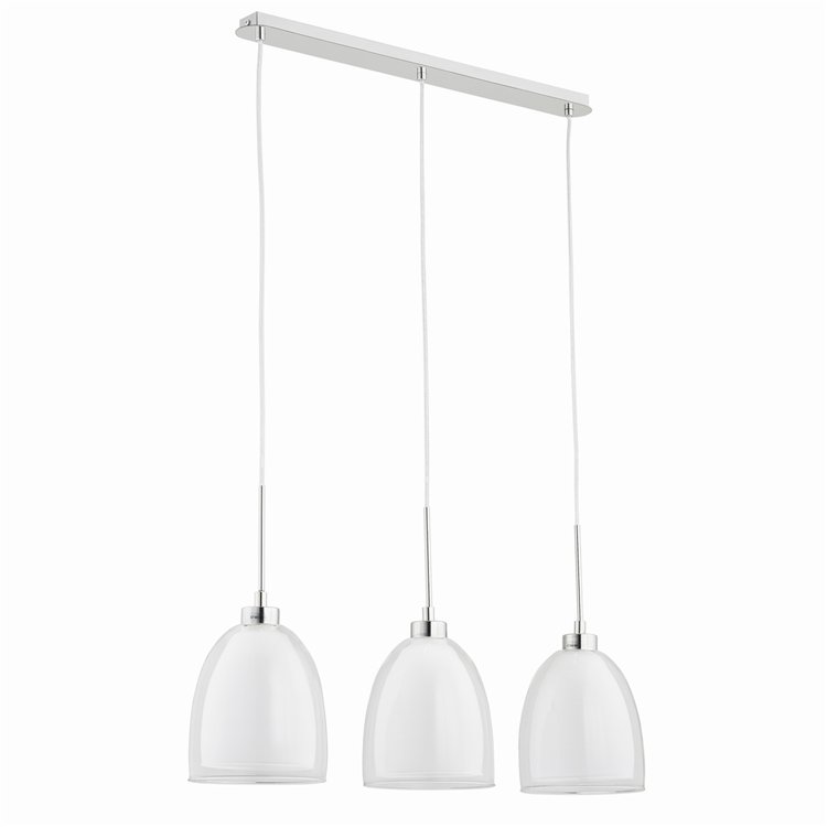 RONDA BIAŁA 3xE27 Alfa Lampa Wisząca