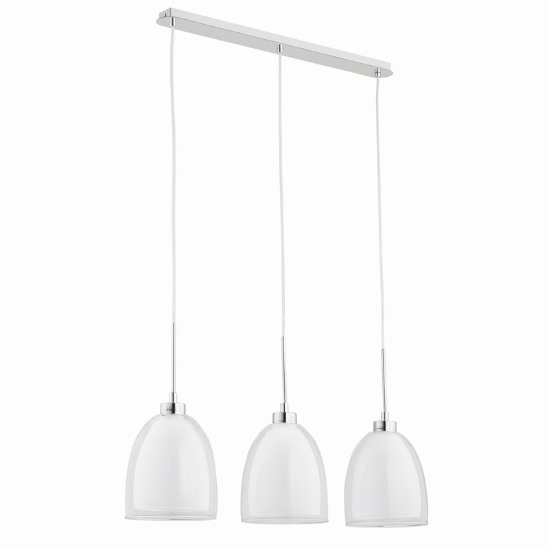 RONDA BIAŁA 3xE27 Alfa Lampa Wisząca RONDA BIAŁA 3xE27 Alfa Lampa Wisząca