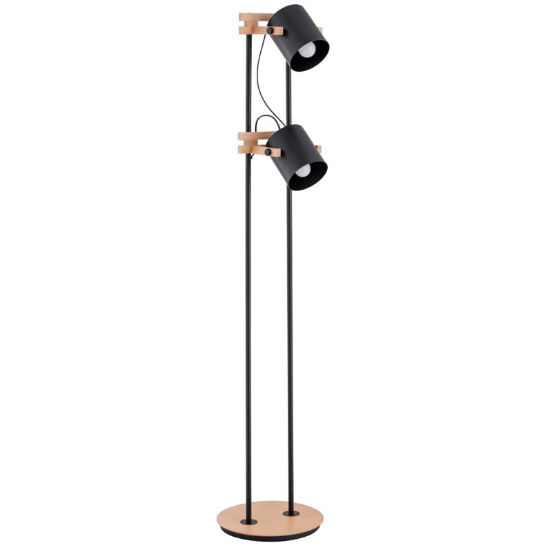 FORTIS DREWNIANA 2xE27 Alfa Lampa Stojąca FORTIS DREWNIANA 2xE27 Alfa Lampa Stojąca