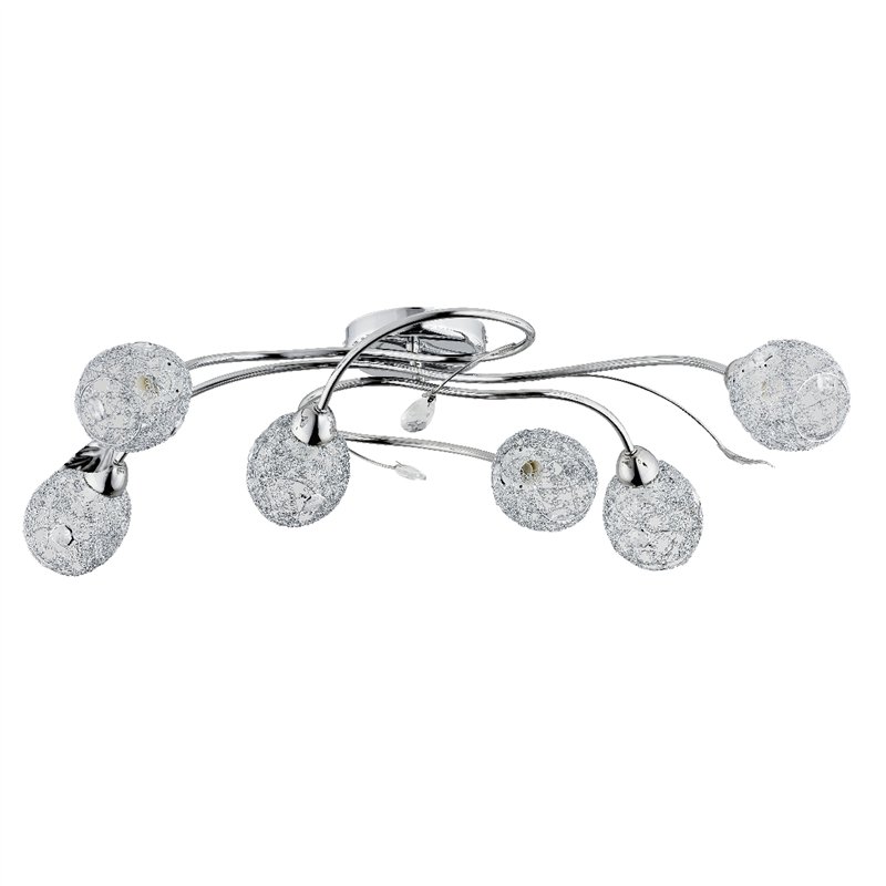 ORLEAN CHROM 6xE14 Alfa Lampa Sufitowa ORLEAN CHROM 6xE14 Alfa Lampa Sufitowa