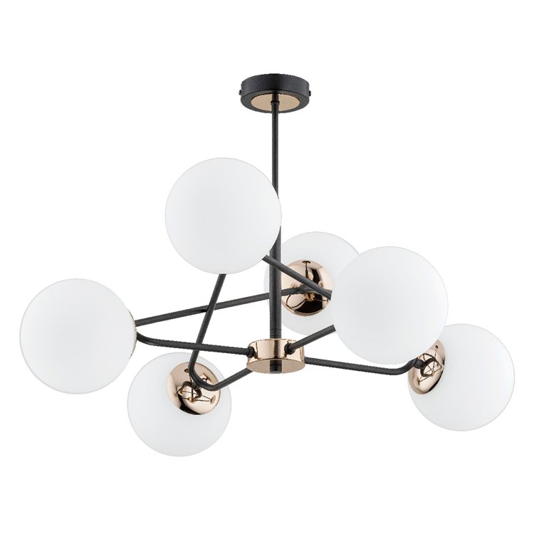 SAGITO MOSIĄDZ 6xE14 Alfa Lampa Sufitowa
