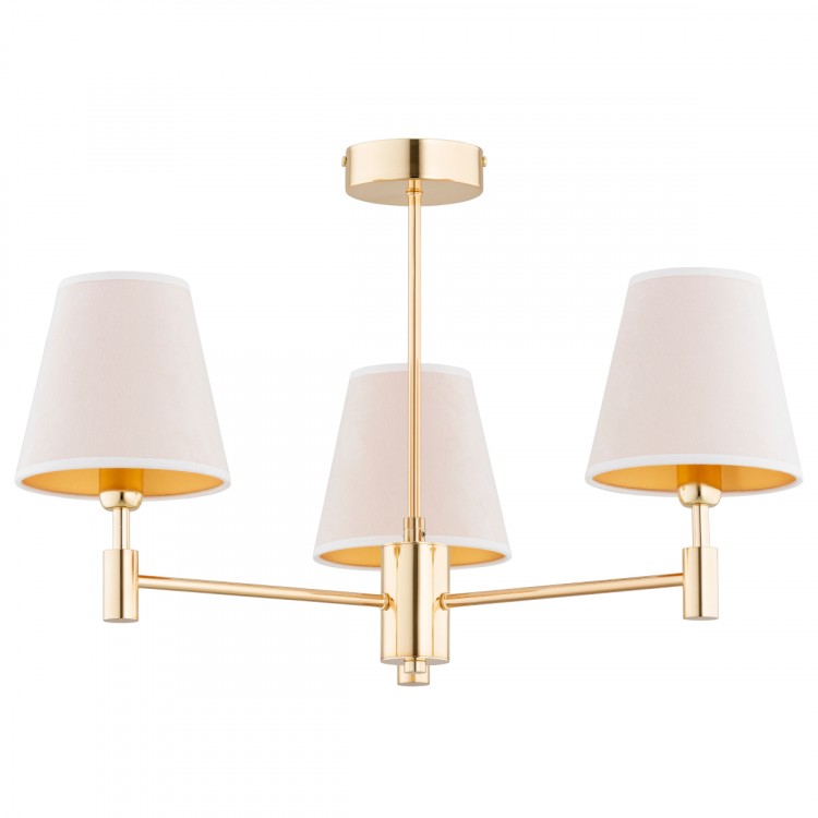 ASTRIT ZŁOTA 3xE14 Alfa Lampa Sufitowa 28723