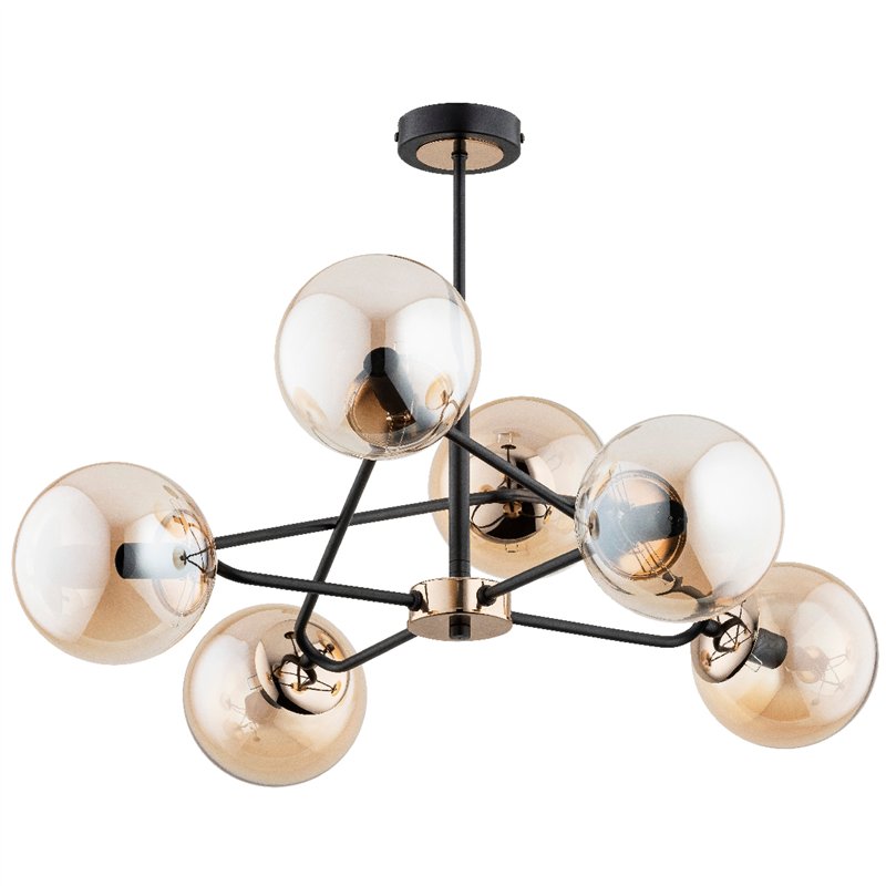 SAGITO MOSIĄDZ 6xE14 Alfa Lampa Sufitowa SAGITO MOSIĄDZ 6xE14 Alfa Lampa Sufitowa