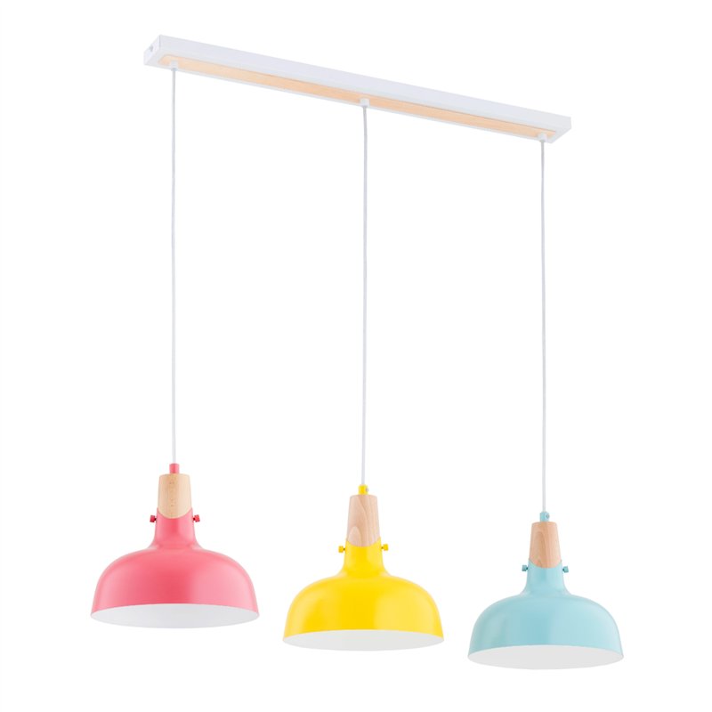 SOLO GEM MIĘTA 3xE27 Alfa Lampa Wisząca SOLO GEM MIĘTA 3xE27 Alfa Lampa Wisząca