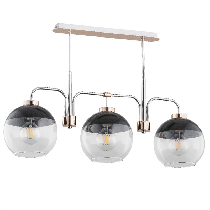 ALMARY CHROM 3xE27 Alfa Lampa Sufitowa ALMARY CHROM 3xE27 Alfa Lampa Sufitowa