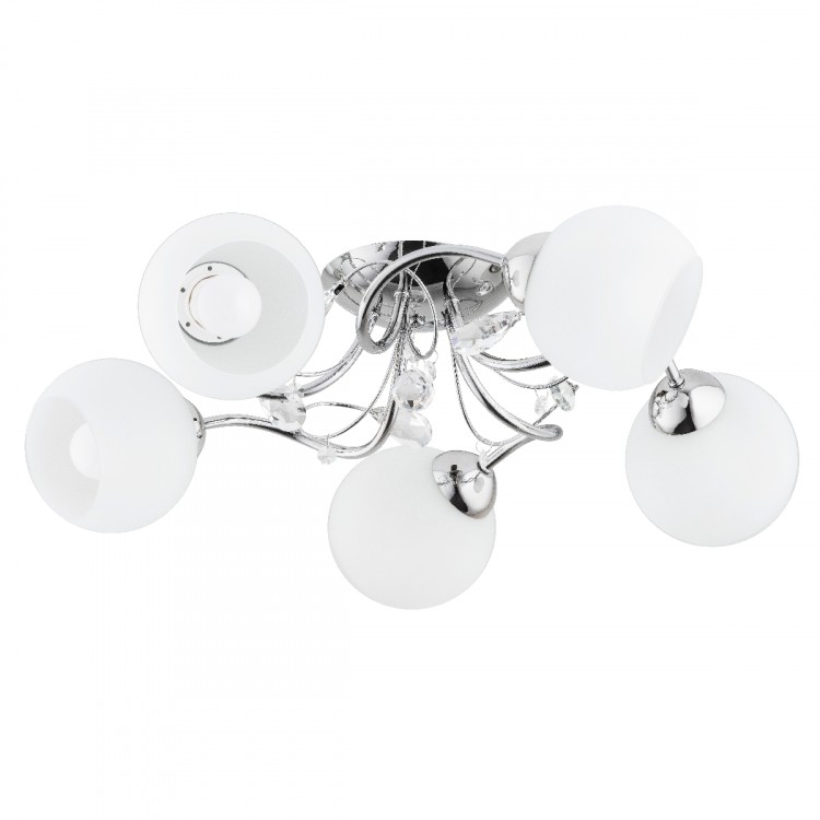LIVIA PRO CHROM 5xE27 Alfa Lampa Sufitowa 28525