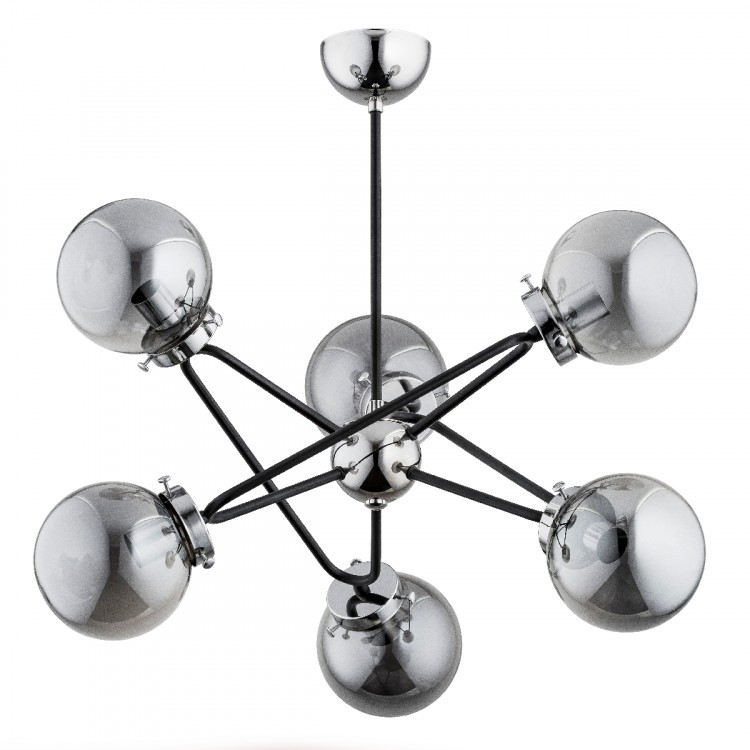 GALAXY CHROM 6xE14 Alfa Lampa Sufitowa 27706