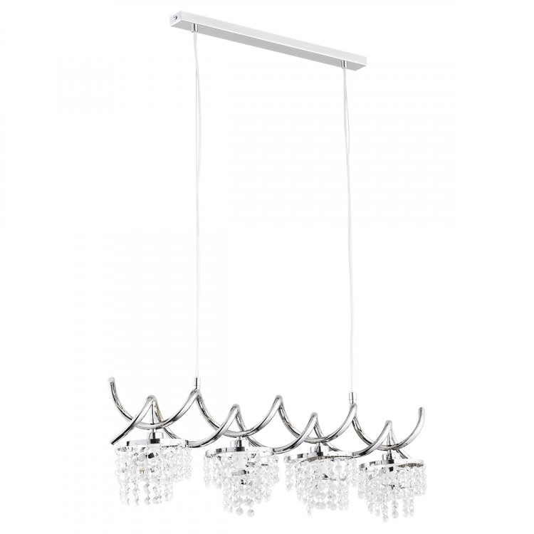 HELISA CHROM 4xE14 Alfa Lampa Wisząca 60177