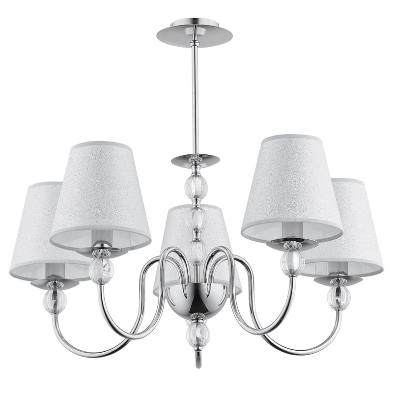 EMMANUELLE CHROM 5xE14 Alfa Lampa Sufitowa EMMANUELLE CHROM 5xE14 Alfa Lampa Sufitowa