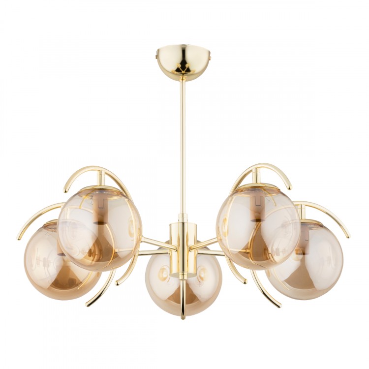 EL-DORADO ZŁOTA 5xE14 Alfa Lampa Sufitowa 63166