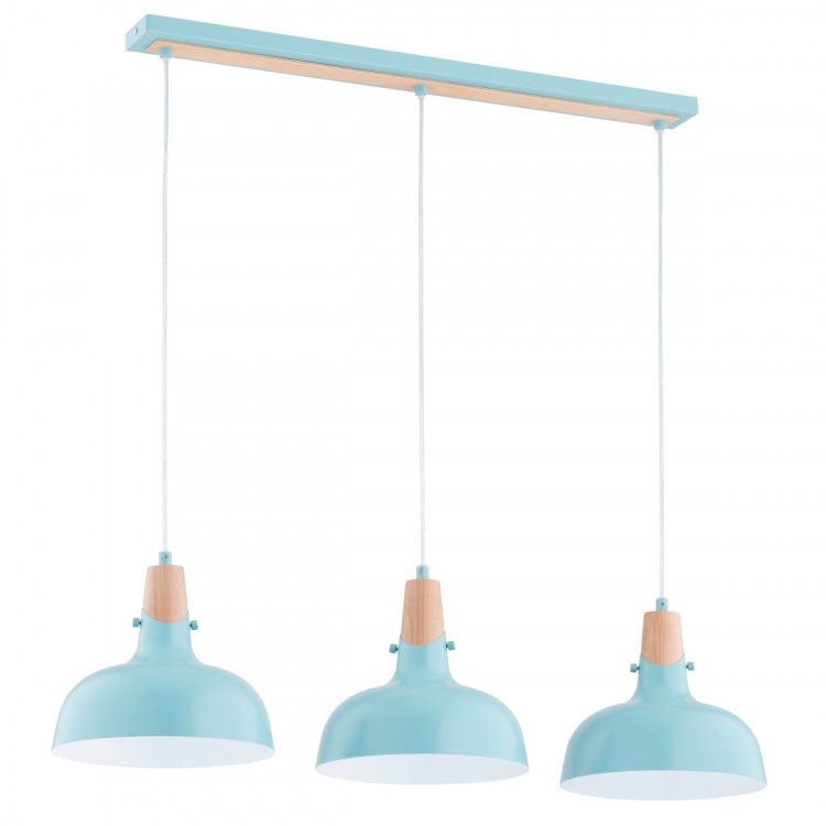 SOLO GEM MIĘTA 3xE27 Alfa Lampa Wisząca 62386