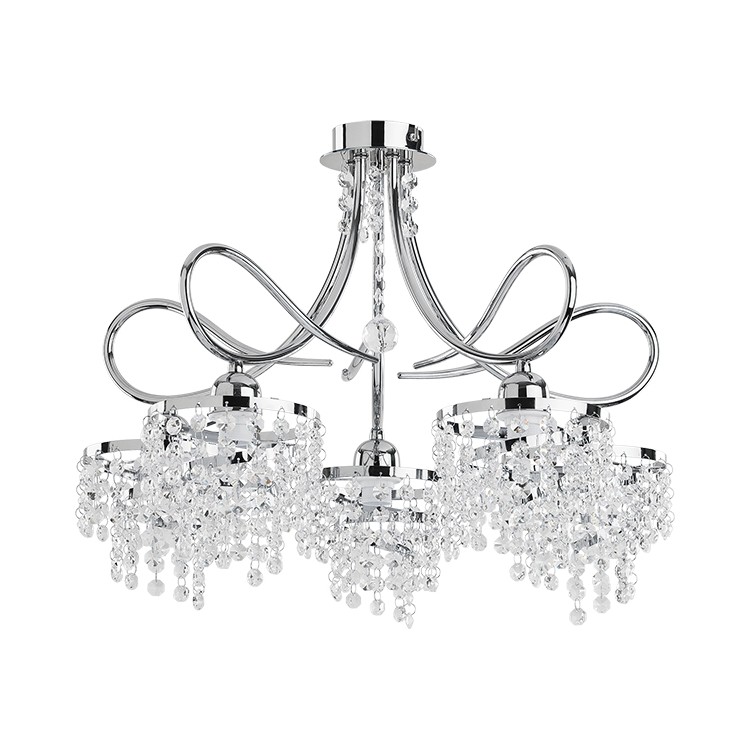 DIANA CHROM 5xE14 Alfa Lampa Sufitowa 18995