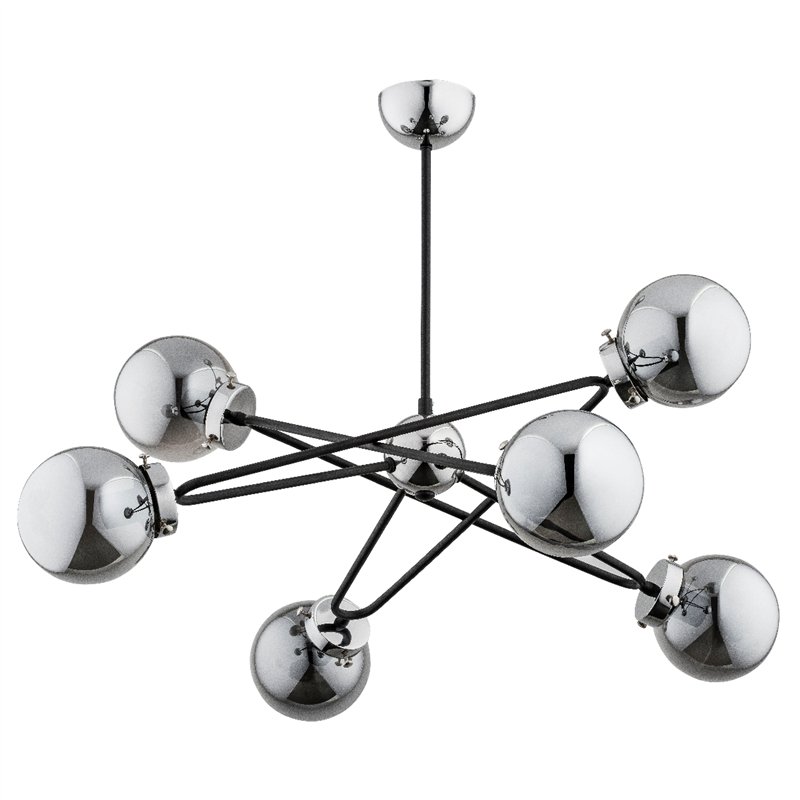 SAGITO CHROM 6xE14 Alfa Lampa Sufitowa SAGITO CHROM 6xE14 Alfa Lampa Sufitowa