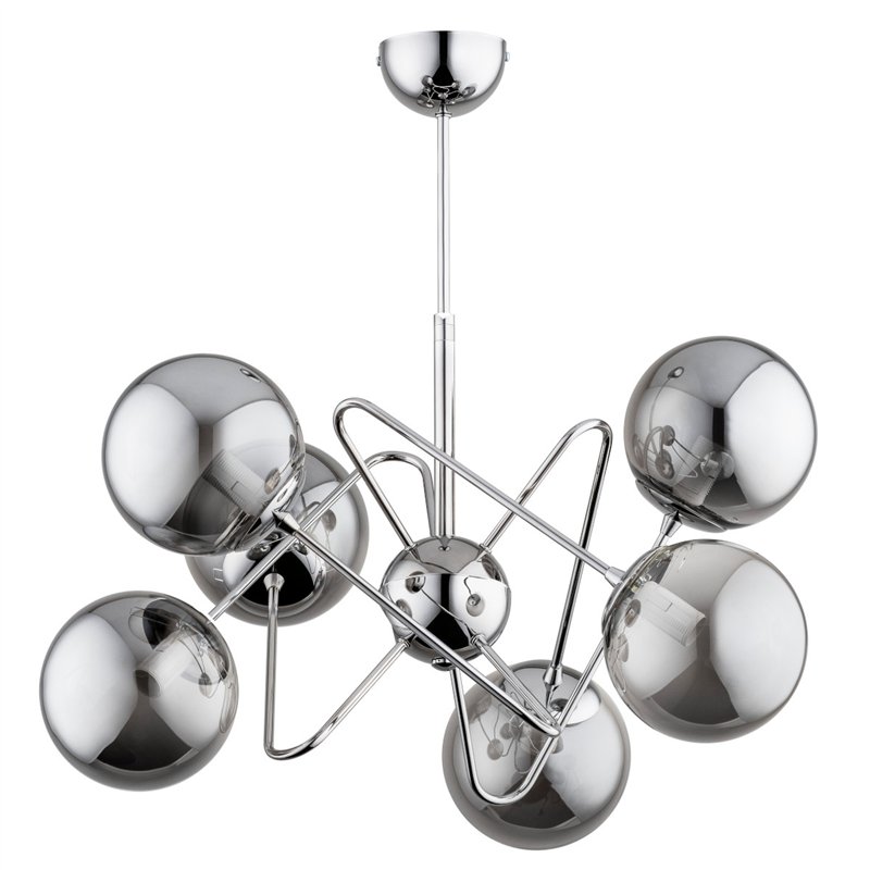 CANTARA CHROM 6xE14 Alfa Lampa Sufitowa CANTARA CHROM 6xE14 Alfa Lampa Sufitowa