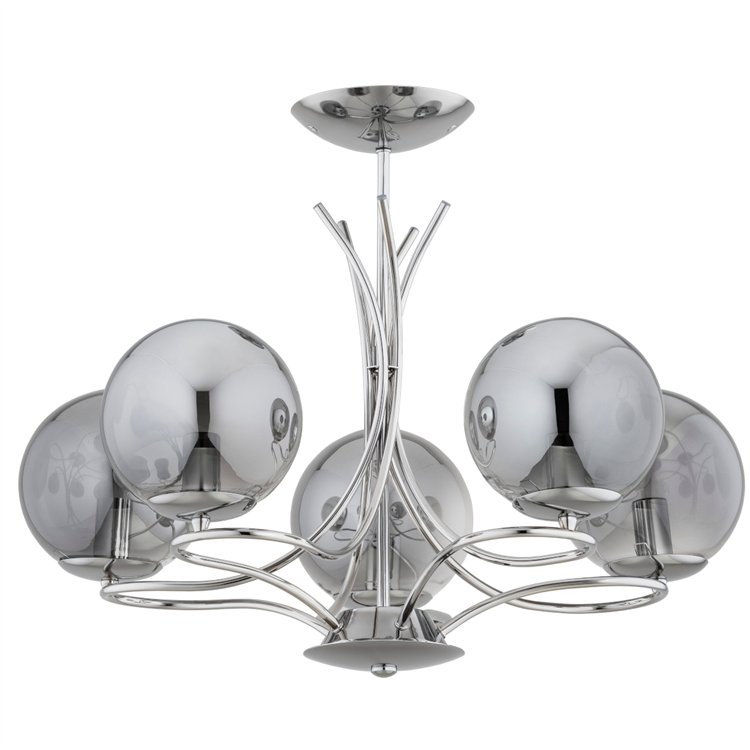SENTIA CHROM 5xE14 Alfa Lampa Sufitowa