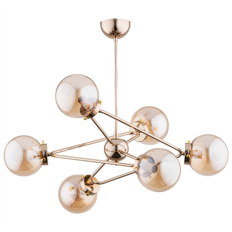 RESTO ZŁOTA 6xE14 Alfa Lampa Sufitowa