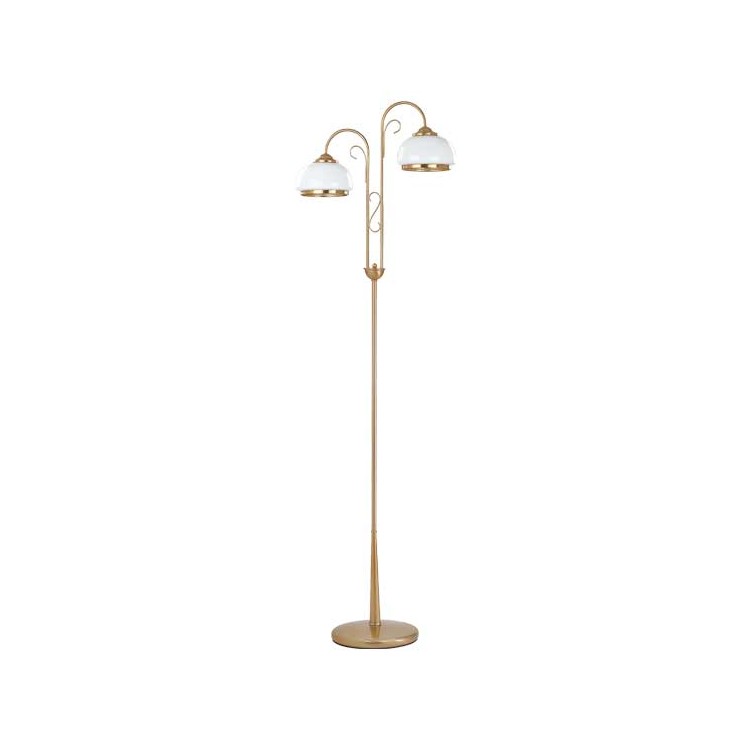 PARIS ZŁOTA 2xE27 Alfa Lampa Stojąca 4513