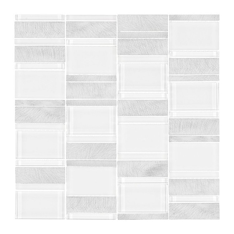 Allumi Piano White 73 DUNIN mozaika metalowa