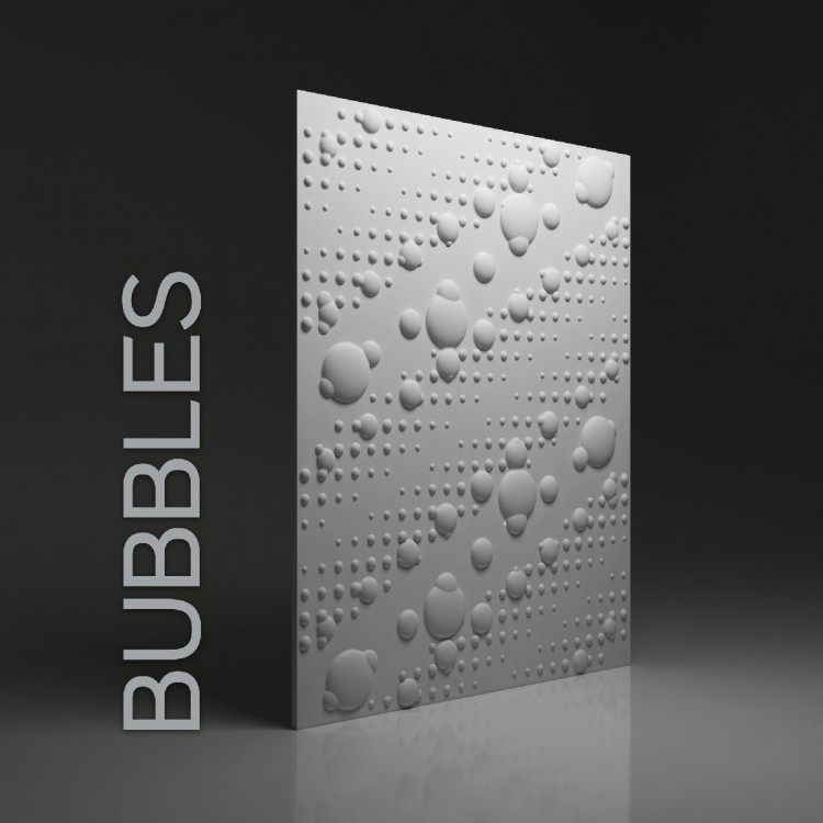 Bubbles DUNES panel ścienny 3D