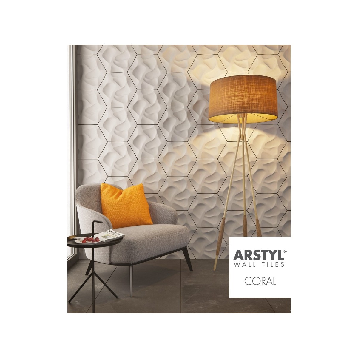 CORAL PANEL ŚCIENNY 3D NMC CORAL PANEL ŚCIENNY 3D NMC