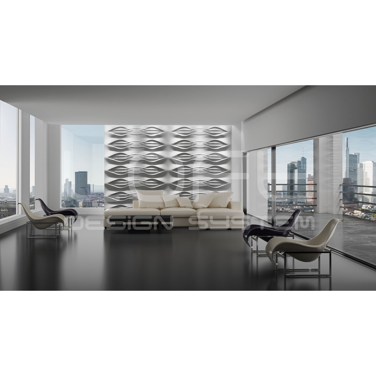 DEKOR 32 SQUID Panel ścienny 3D LOFT SYSTEM DEKOR 32 SQUID Panel ścienny 3D LOFT SYSTEM