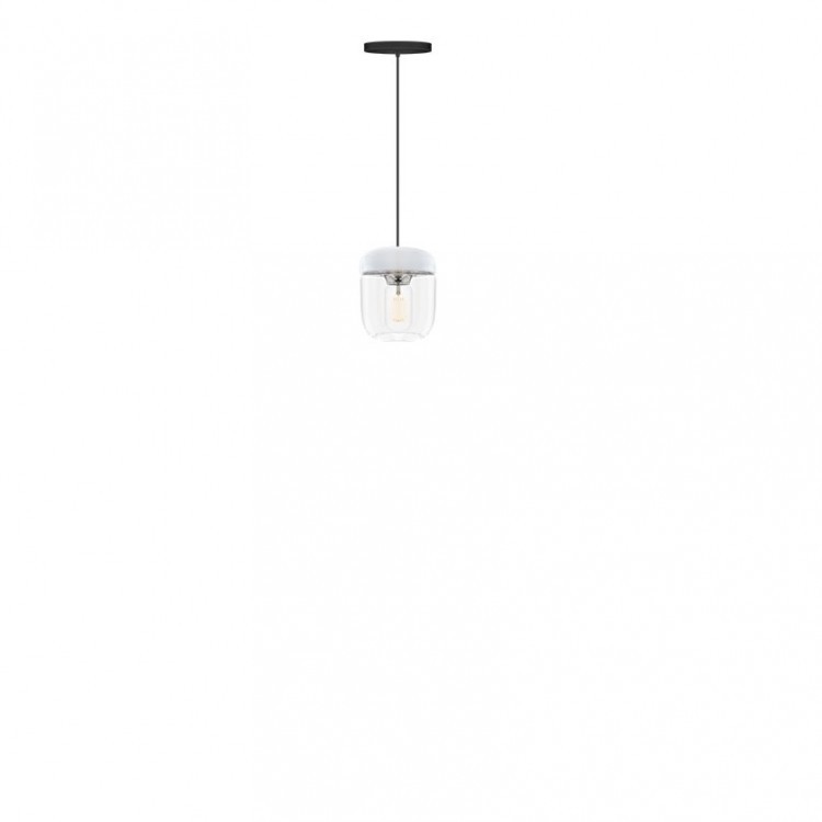 Lampa Umage (Vita Copenhagen) ACORN WHITE Steel - chrom