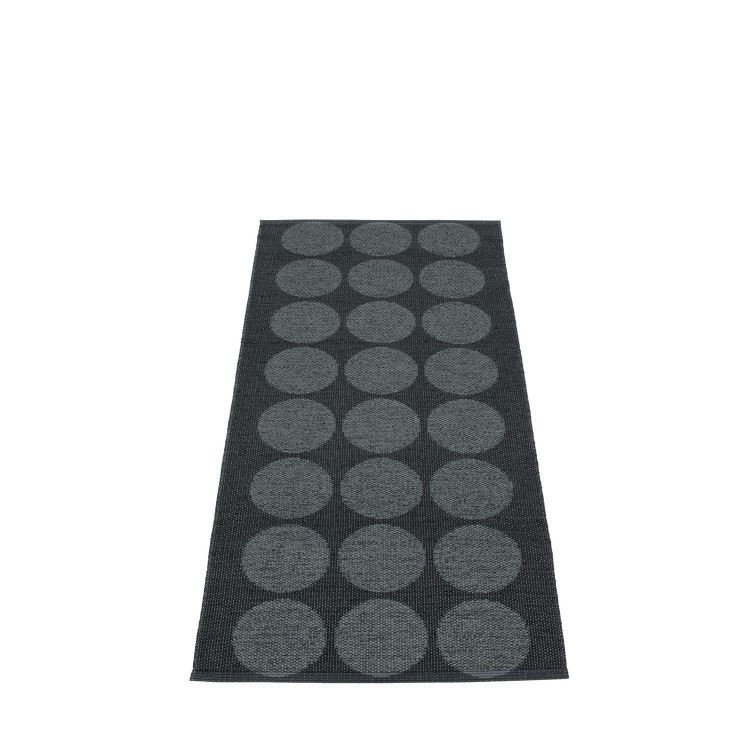 HUGO Black metallic Pappelina chodnik dywanowy