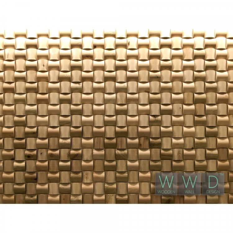 Rubato Wooden Wall Design Panel drewniany