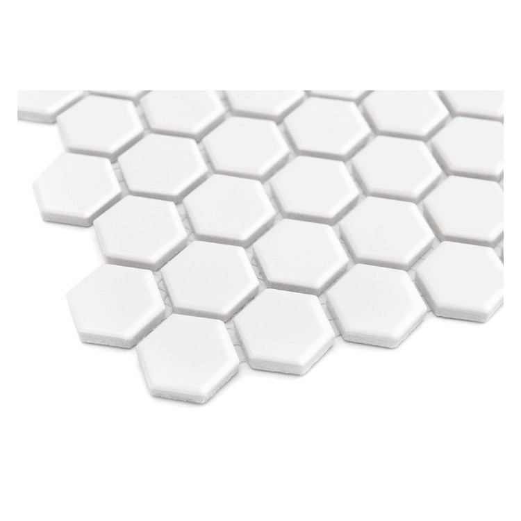 Mini Hexagon White DUNIN mozaika gresowa